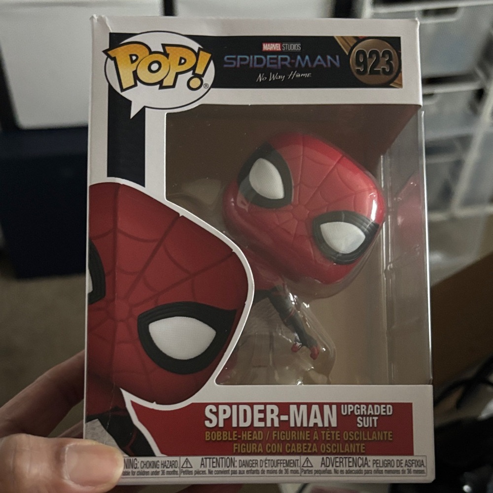 Funko Pop Spider-Man Upgraded Suit Figure